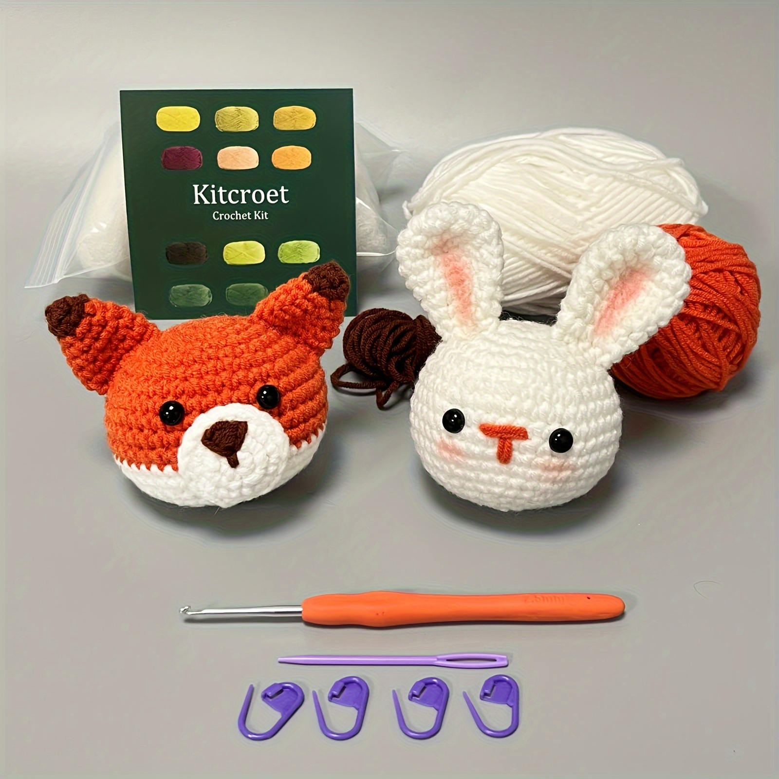 Crochet Kit Beginners crochet Kits Adults Crochet Animal Kit - Temu Italy