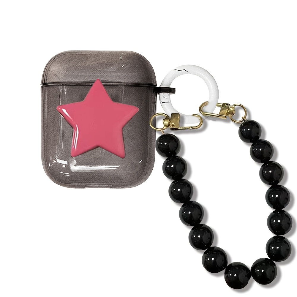 A Set Of Transparent Black Stereo Stars For Wireless Headset Pro 1