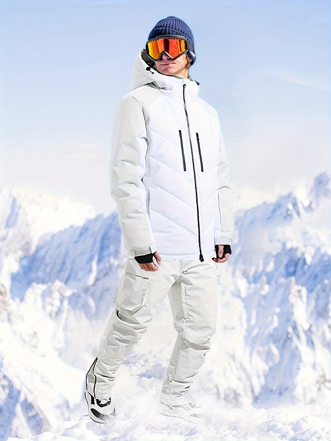 Men's Thermal Underwear Set Skiing Winter Warm Base Layers - Temu Canada