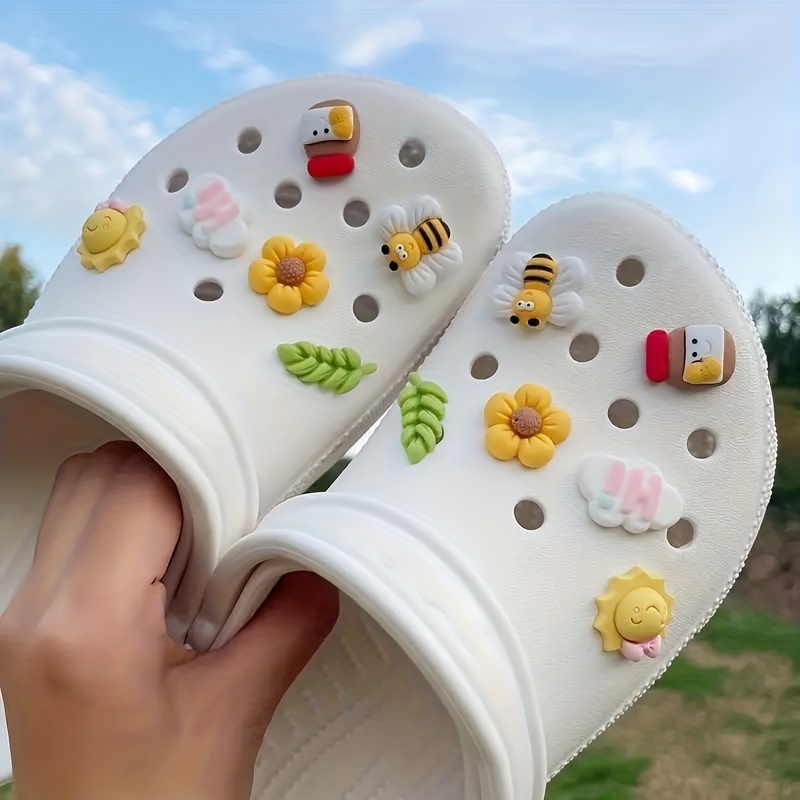 3d Attractive Plant Shoe Charms For Clogs Garden Shoes Decoration, Diy  Accessories For Adults, Party Theme Decoration - Temu