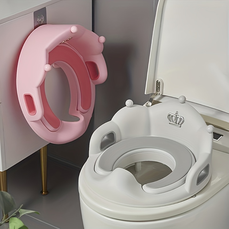 1 Stück Crown Tragbarer Kinder-Toilettensitz Für Jungen Und Mädchen,  Toilettenring, Zusätzliches Toilettenringkissen, Urinal - Temu Austria