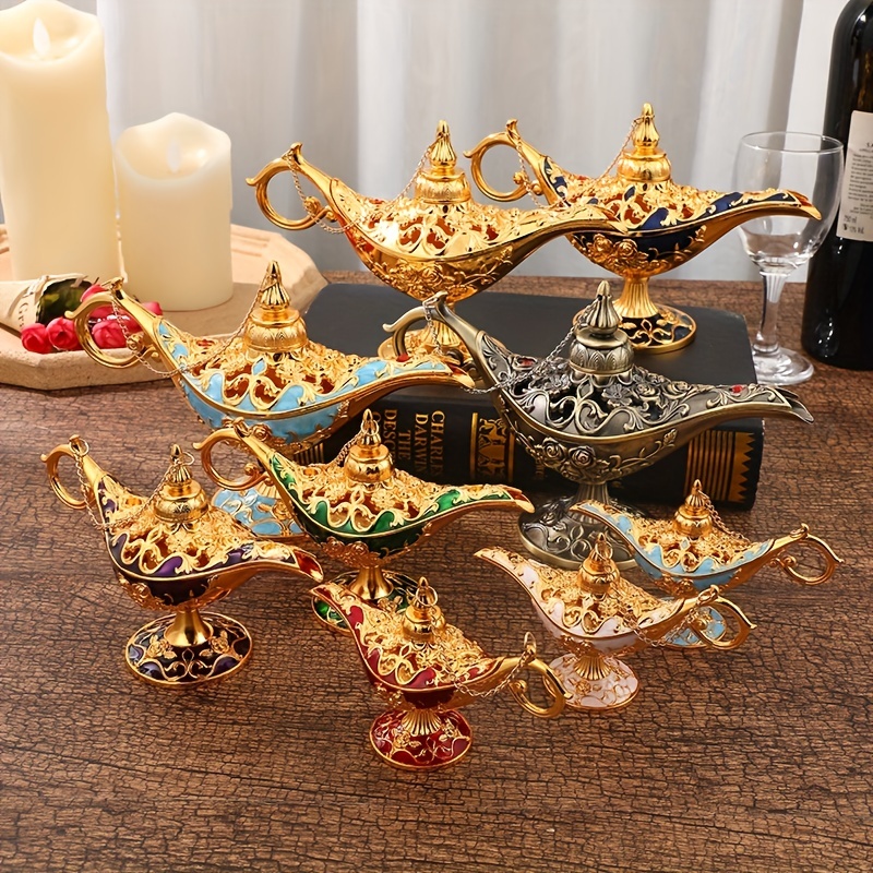 Elegant Retro Figurines Ornament Set Zinc Alloy Sculptures - Temu