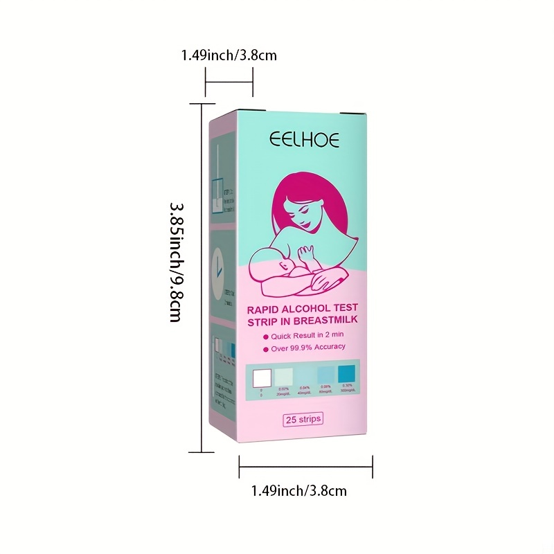 Breastmilk Alcohol Test Strips for Nursing Moms