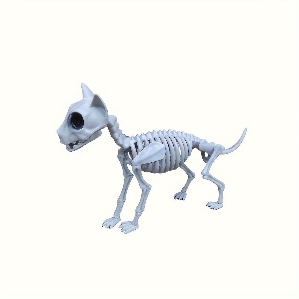 Plastic Dog Skeleton Decorations Pug Skeleton Model - Temu Canada