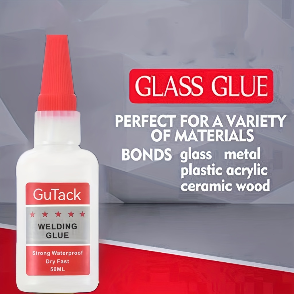 Glass Glue Clear Waterproof Acrylic Glue Glass To Glass Glue - Temu