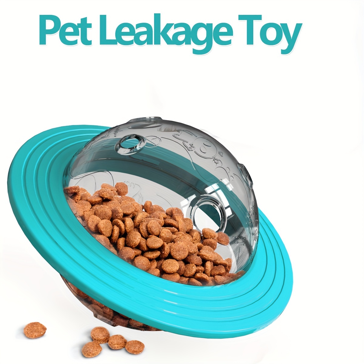 Interactive Dog Planet Design Toys, Food Dispensing Pet Slow