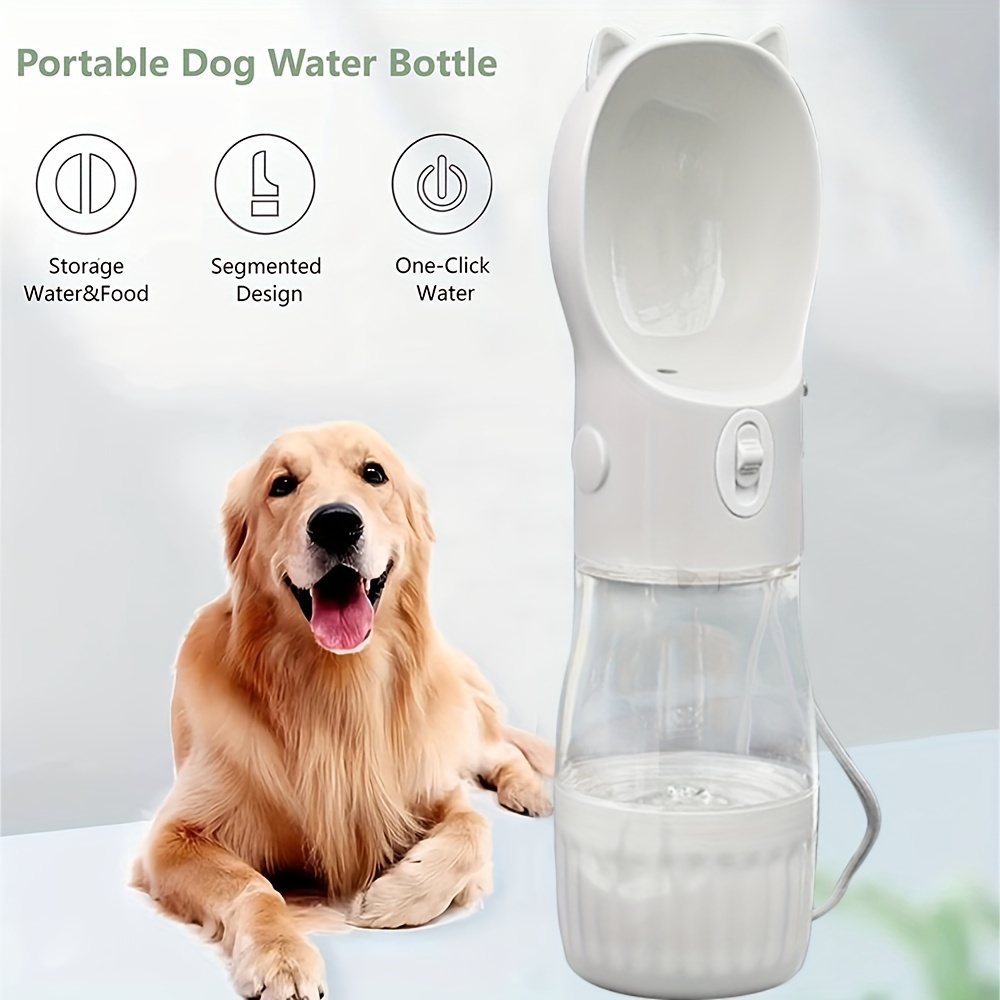 Dog Water Bottle - Leak Proof, Portable For Walking and Pet Travel