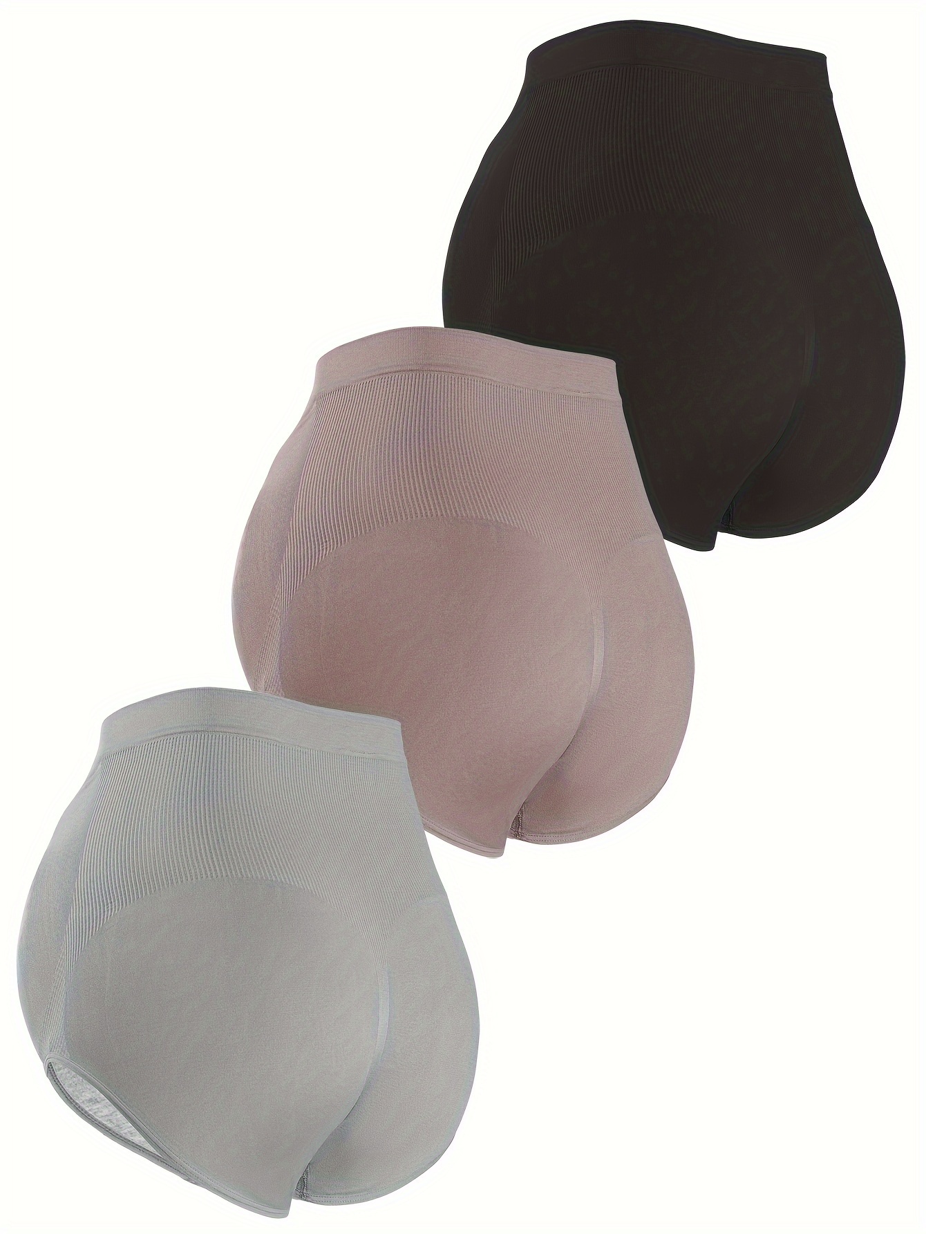 Women's Maternity Solid Underwear Comfy Breathable Boxer - Temu Canada