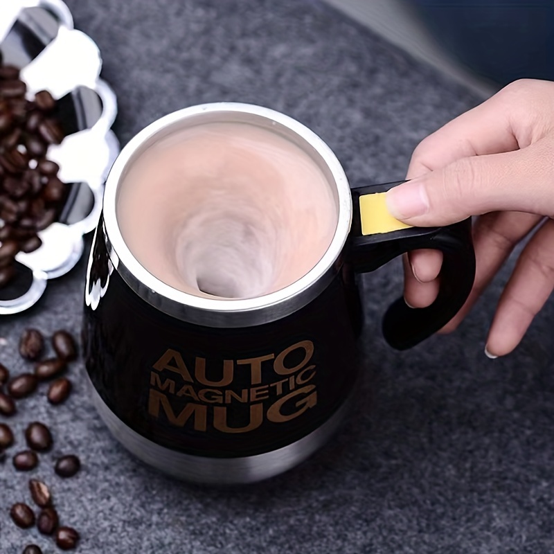 Automatic Coffee Stirring Cup 400ML – Lazy Coffee Cup Without Battery