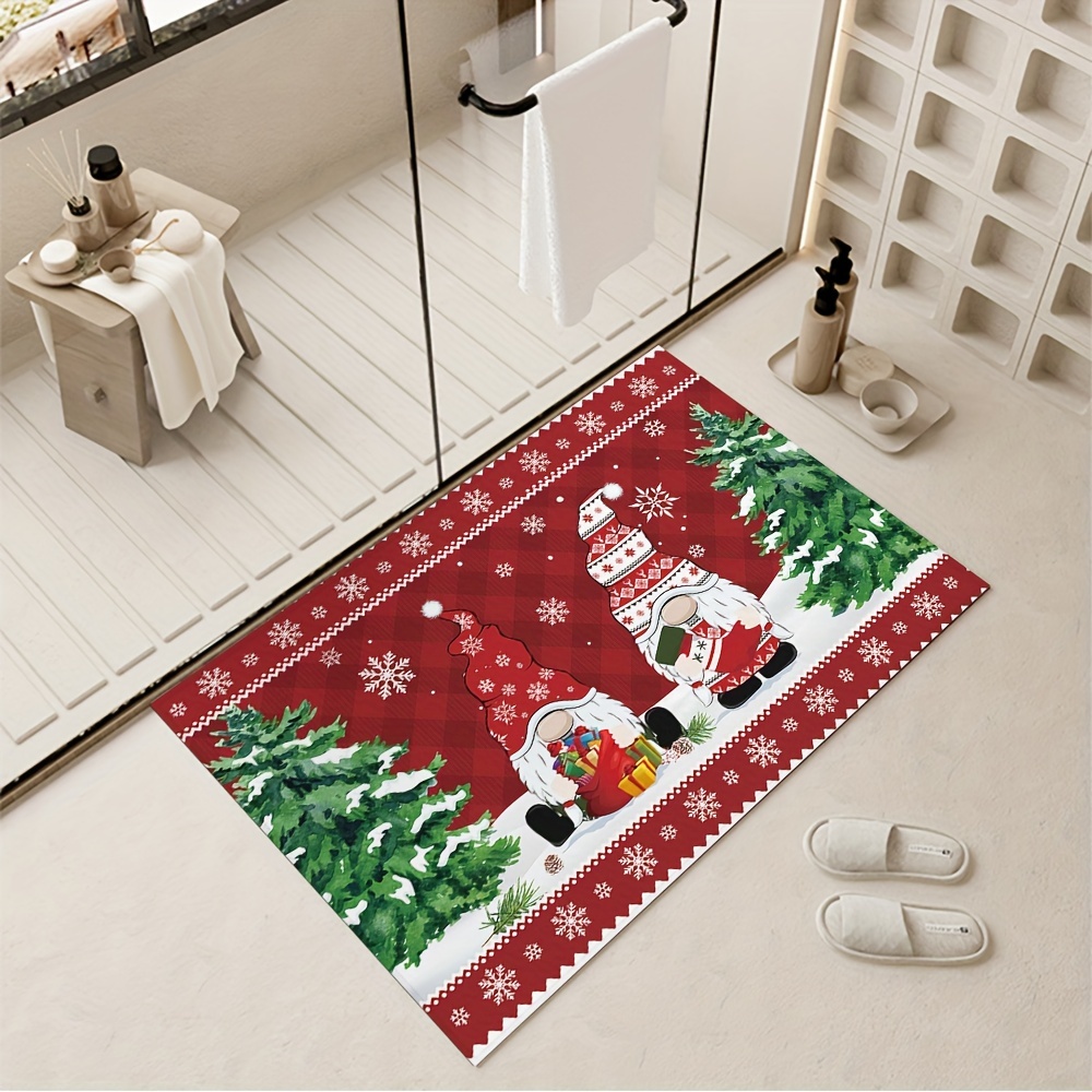 Christmas Designed Floor Mat For Home Decor — Original Tapestries