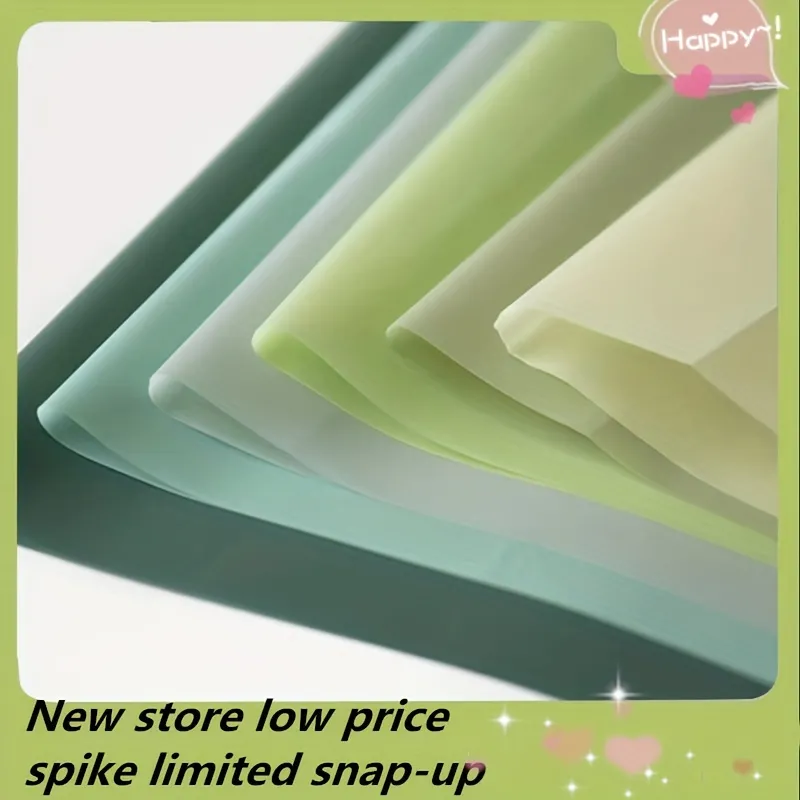 Korean Plain Paper High-end Flower Packaging Paper White Wrapping