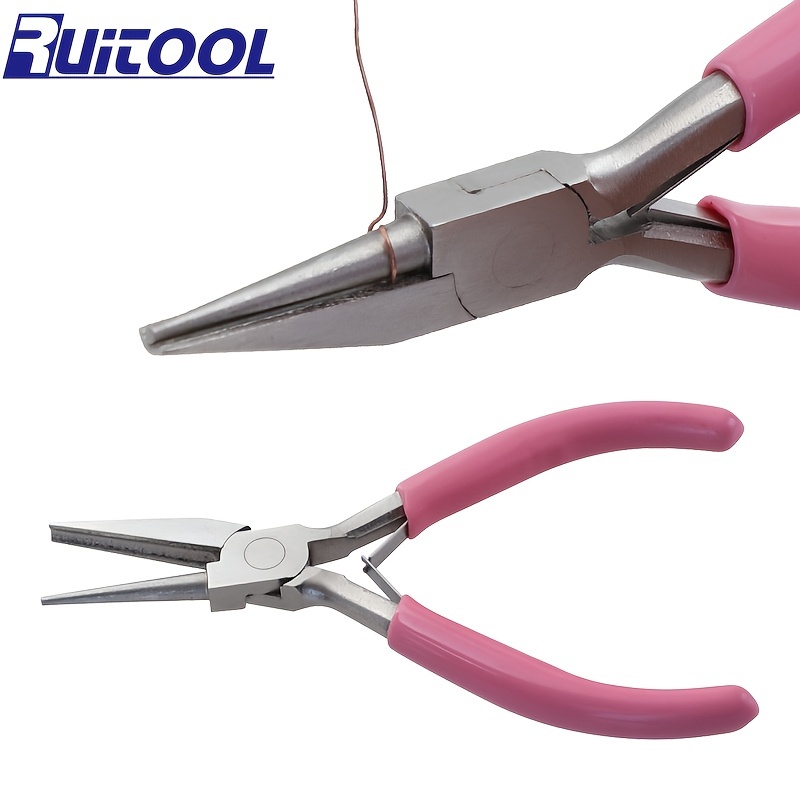 Round Nose Pliers for Bending, Shaping and Looping Wire, 5.5 Inch Jewelry  Making Tool