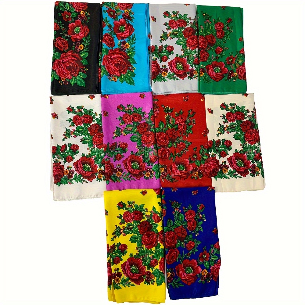 Russian floral sale scarves wholesale