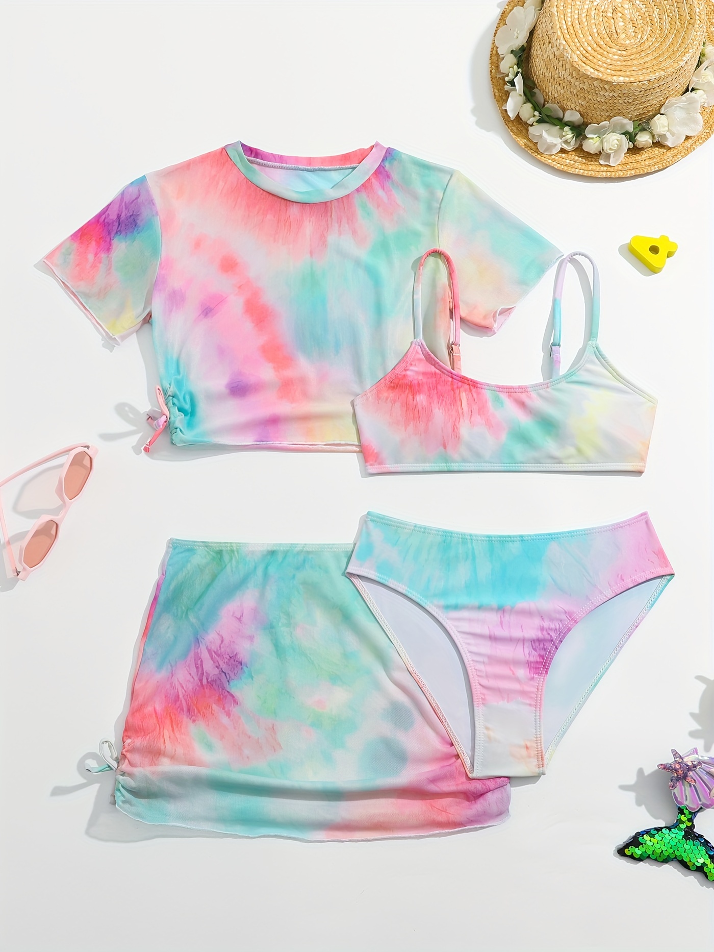 Tie Dyeing Swimwear For Teenage Girls Boutique Swimsuit For Children Aged  10 12 Years Perfect For School And Bathing Suit First Birthday Outfit Item  #210529 From Bai09, $14.26