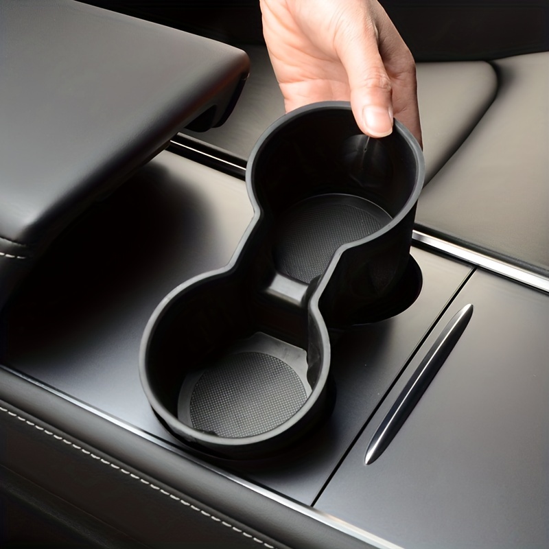 EVAAM® Tesla Cup Holder Insert & Transparent Key Protector for