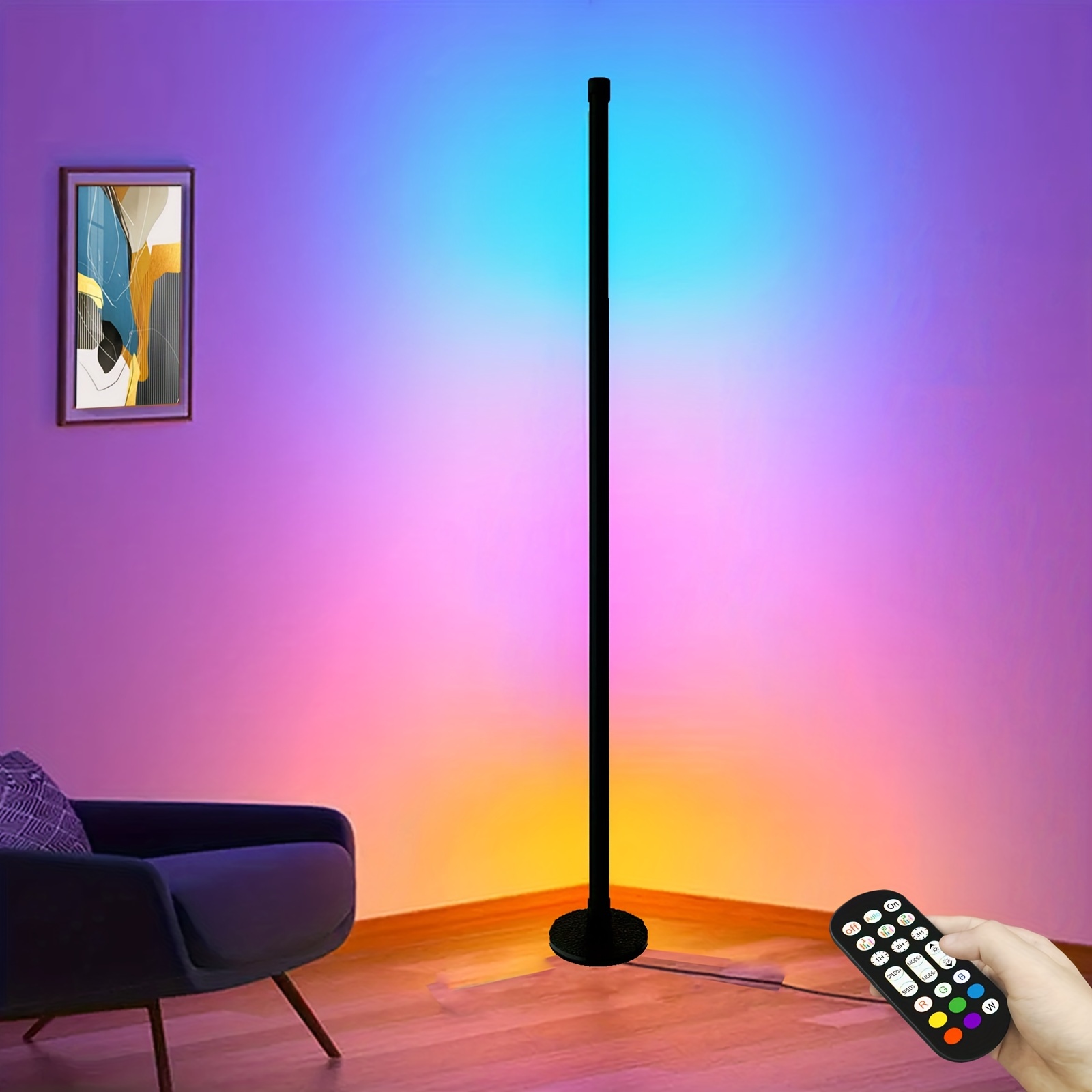 How To Make Led Corner Lamp, Corner Floor Lamp