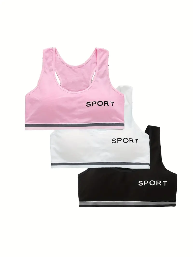 Girls Sports Underwear Cotton Soft Comfortable Suitable 9 15 - Temu