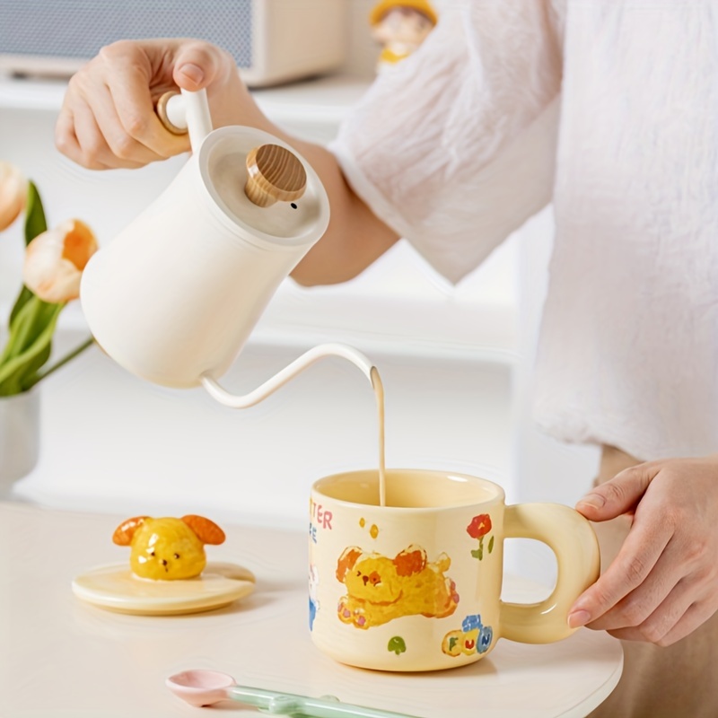 Cute Mugs Bear Tea Cup Milk Couple