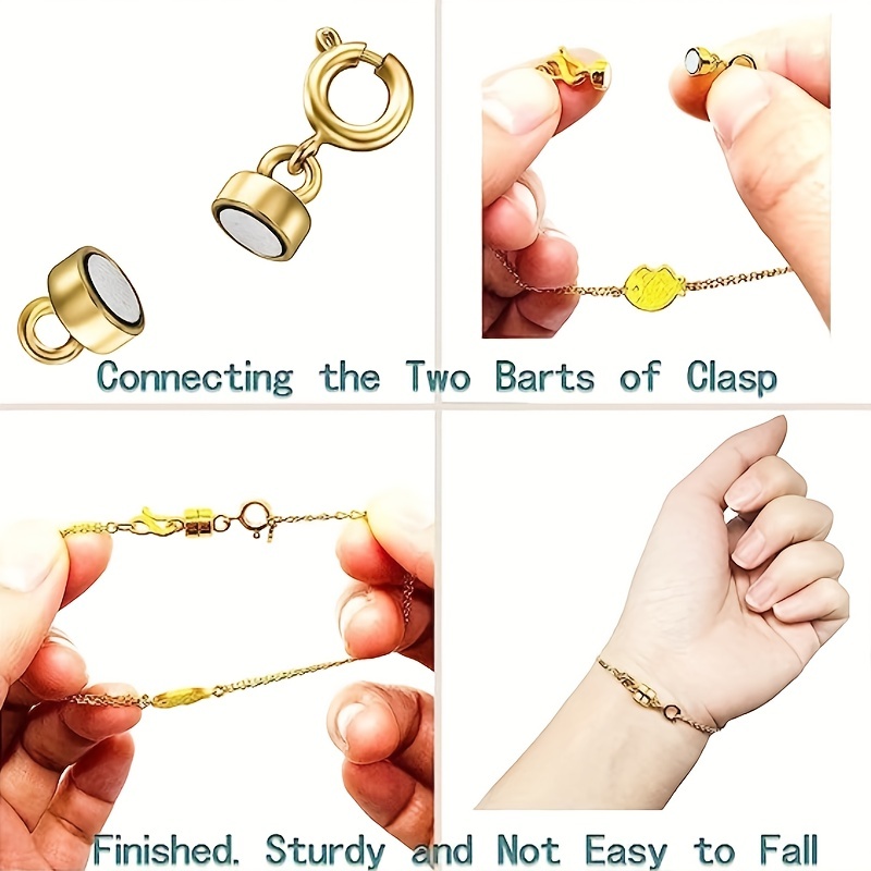 Magnetic Clasp Converter for Jewelry and Necklaces