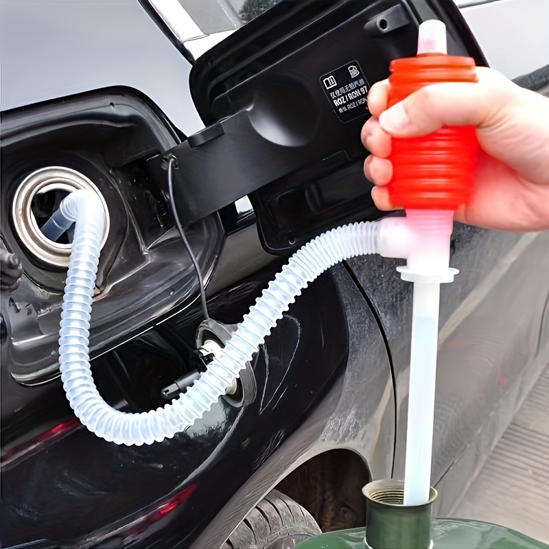 Nouvelle pompe manuelle de pompe à huile 2023 pour pompe de transfert  manuelle de fluide d'huile d'essence diesel avec tuyau de siphon en Pvc  durable, accessoires de voiture