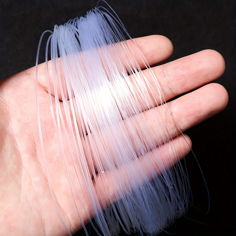 1181.1inch/ String, 0.3/0.4/0.5/0.6/0.7mm Diameter Inelastic Transparent  Nylon Fishing Line For DIY Crafting Accessory Making Supplies
