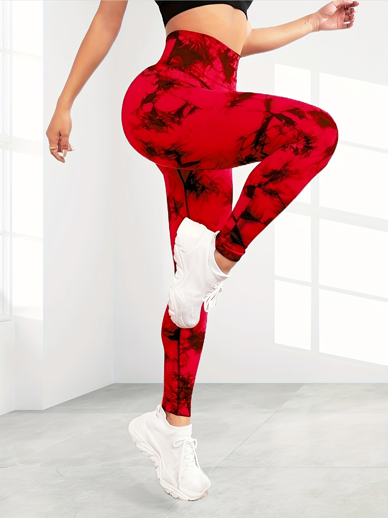 Shop Generic Marbling Tie_Dye Yoga Pants Sports Leggings Women