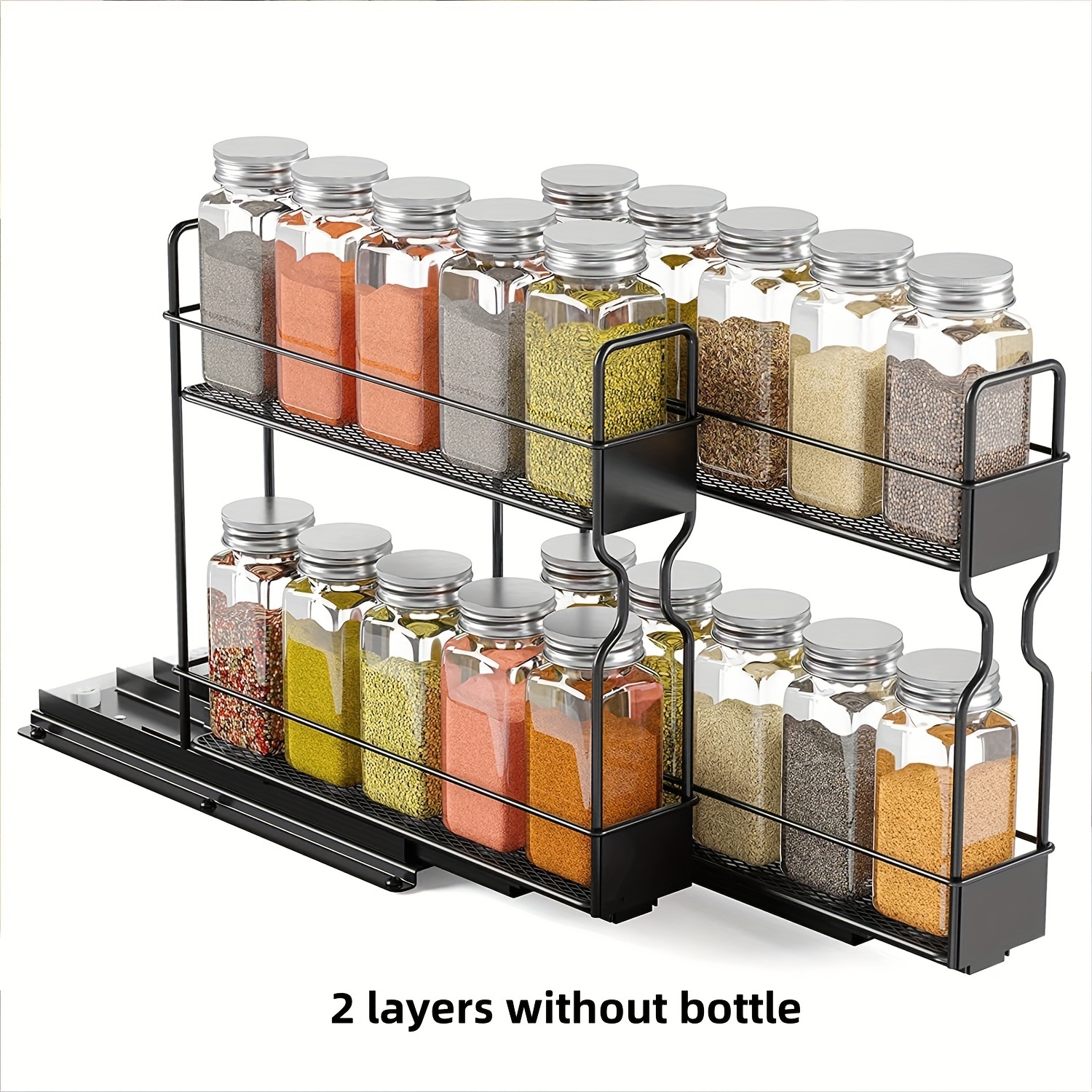 1pc Estantería Especias Extraíble Organización Cocina - Temu Chile