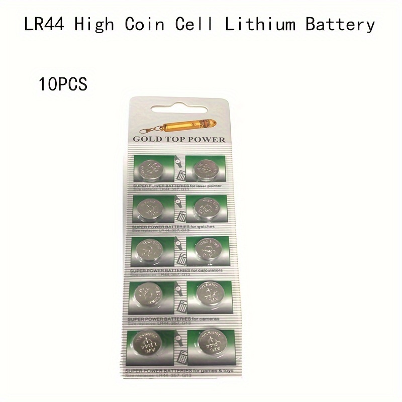 2-50pcs High Capacity AG13 LR44 Batteries L1154F SR44 A76 Premium Alkaline  Battery 1.5V Button