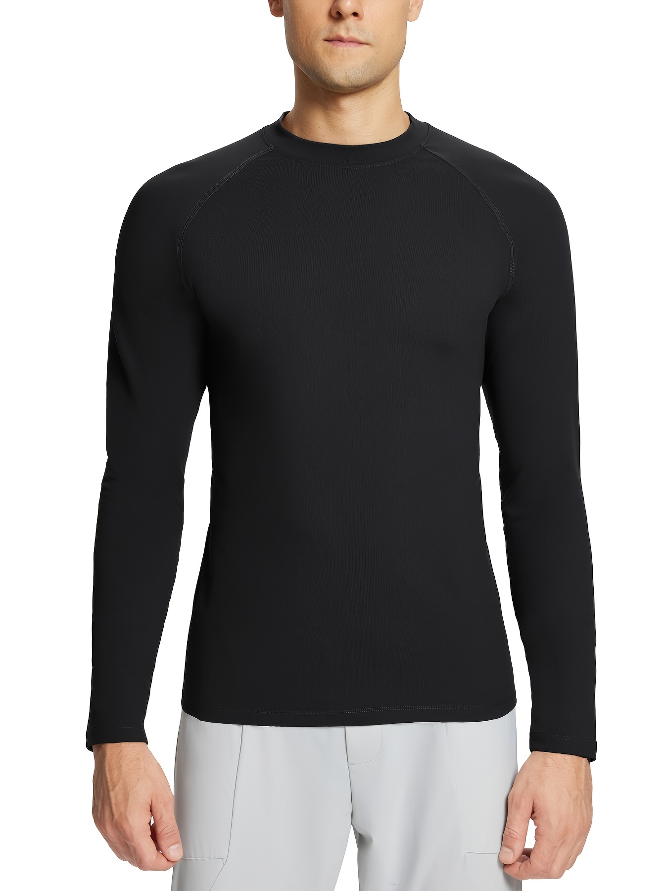 Stay Warm Dry: Baleaf Men's Long Sleeve Thermal Fleece Shirt