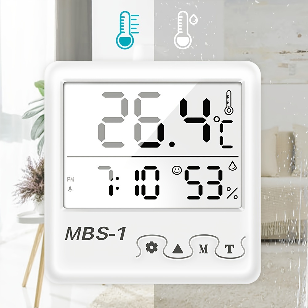 Digital Hygrometer Indoor Thermometer Humidity Meter Room Thermometer With  Temperature And Humidity Monitor Mini Hygrometer Thermometer