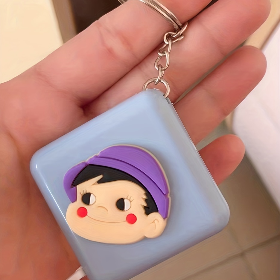 Cartoon Mini Portable Tape Measure.mini Keychain Small Tape