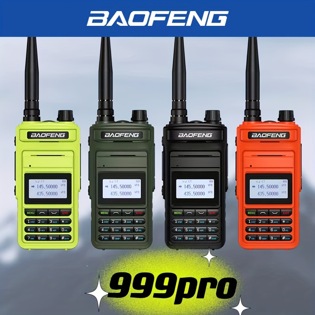 Baofeng UV-9R 7W/8W 136-174/400-520MHZ VHF/UHF Dual Band Dustproof
