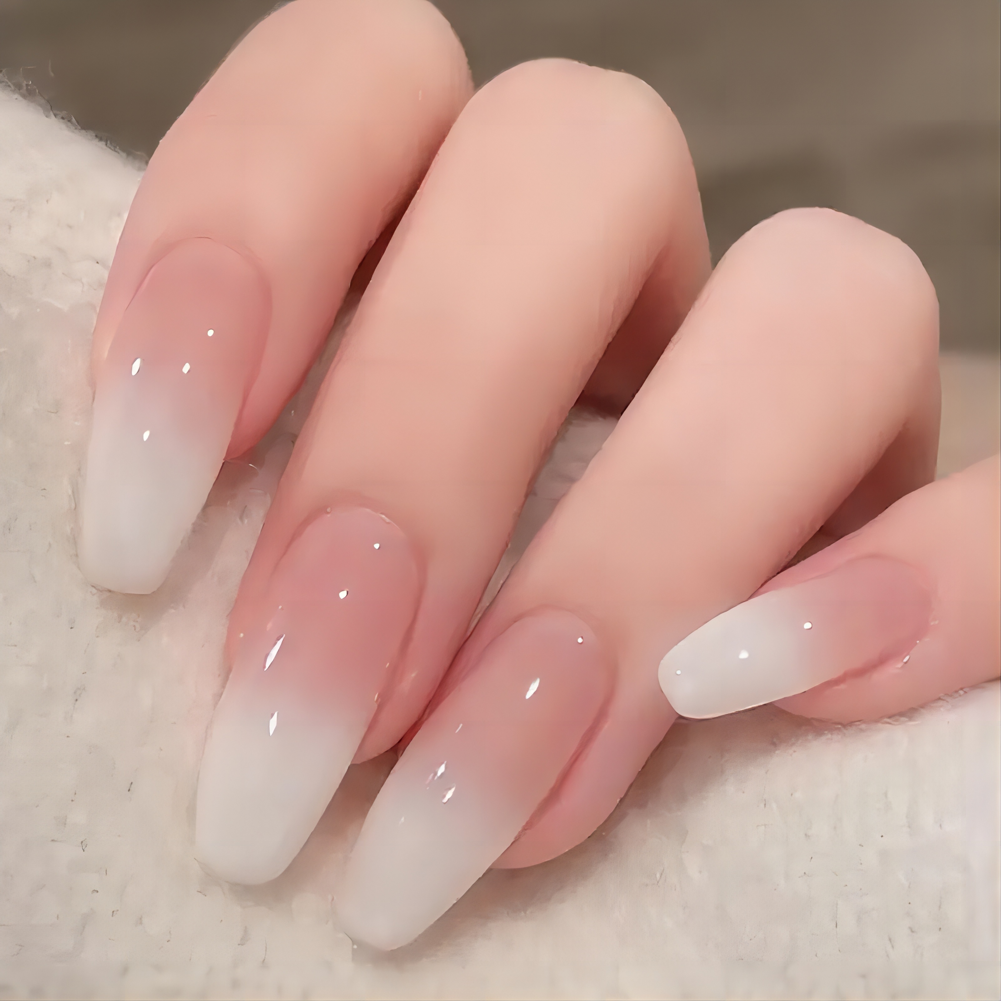 Set Smalti Unghie In Gel Milky Nude E Bianco Kit Smalti In - Temu