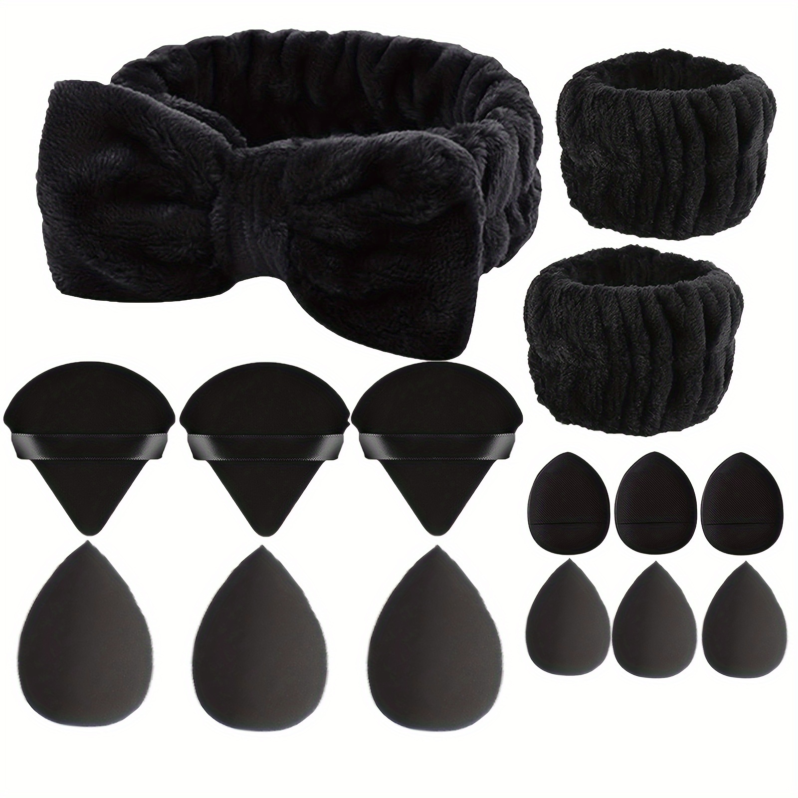 Facial Bowknot Makeup Headband Fleece Skin Care Bow Hair - Temu