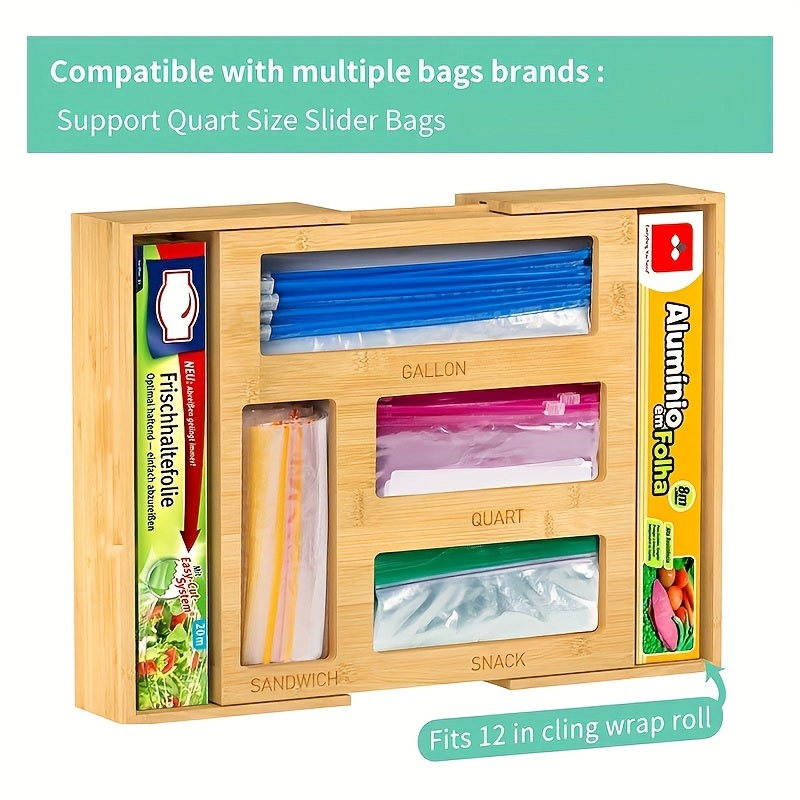 Ziploc Brand Slider Storage Quart Bags, Zipper Storage Bags, 76