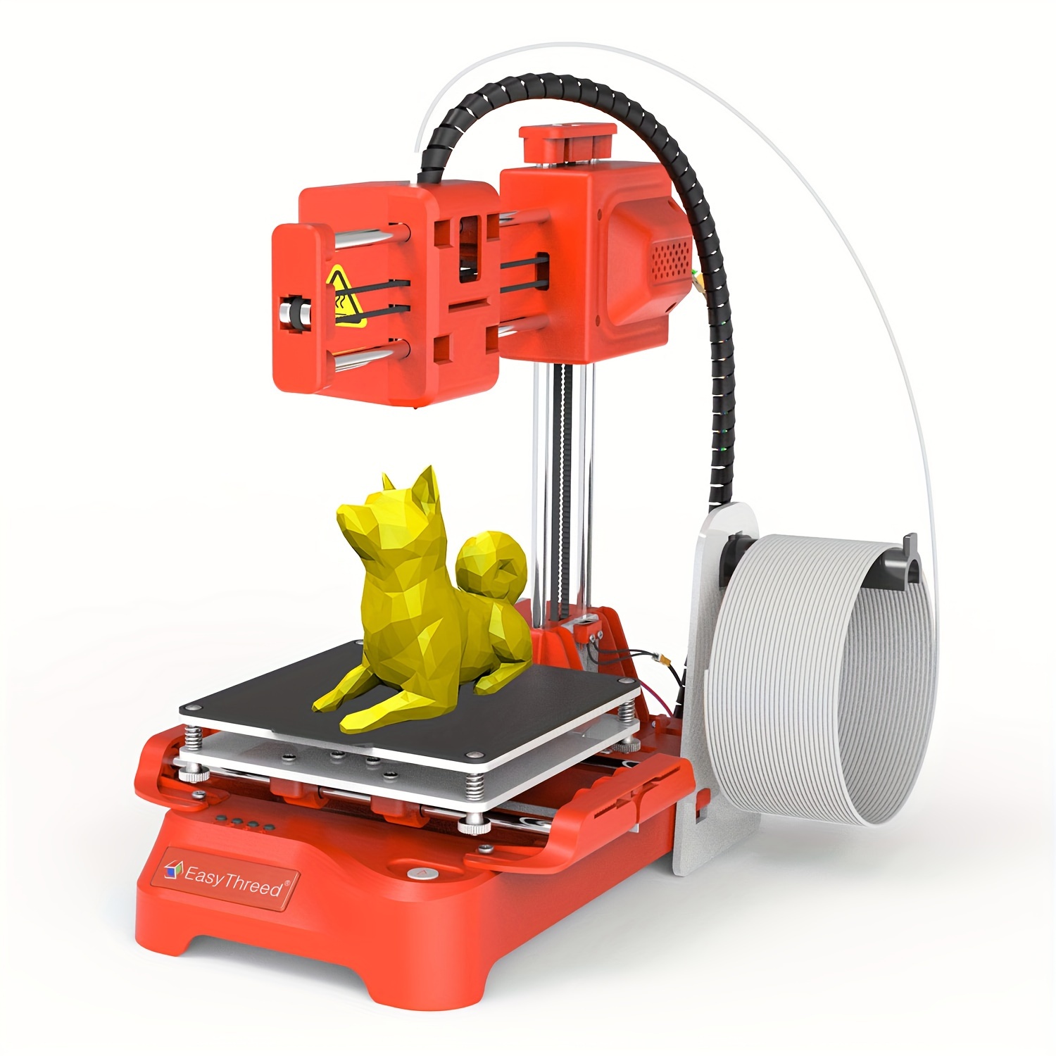 5 PièCes D'Imprimante 3D Partie Buse D'Extrudeuse Haute Dureté en Acier  Trempé MéTal Haute