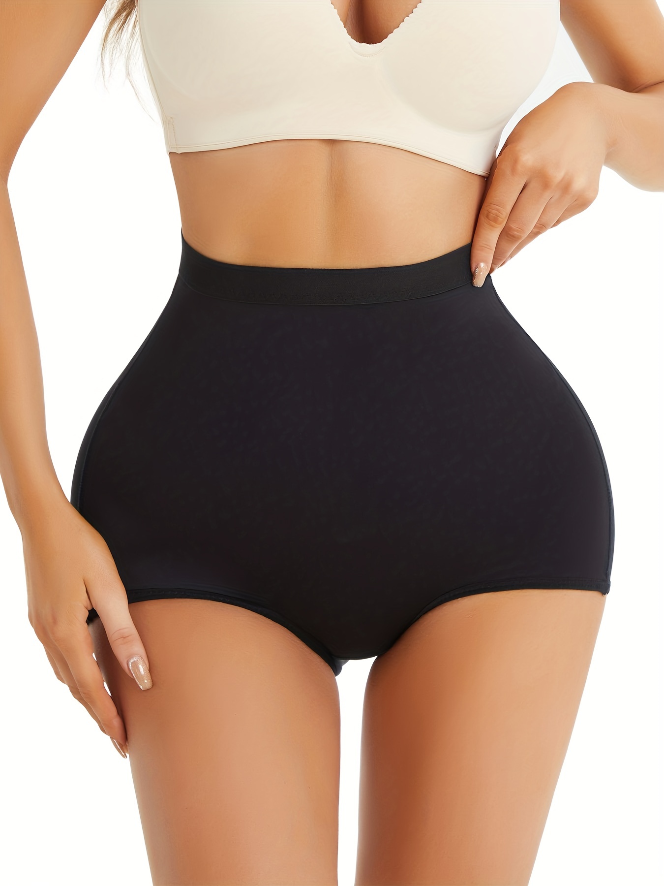 Women's Thick Bodycon Tummy Control Butt Lift Boyshort Panty, Breathable  Tummy Control Body Shaper Panties, Women's Underwear & Lingerie