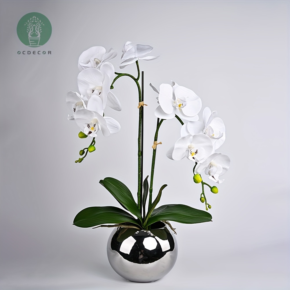 Orchidée dans pot doré H65cm - My Kozy Shop