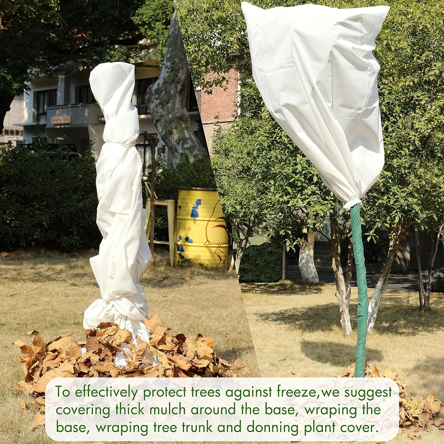 1 Pièce Housse Protection Contre Gel Froid Plantes Tissu Non - Temu Canada