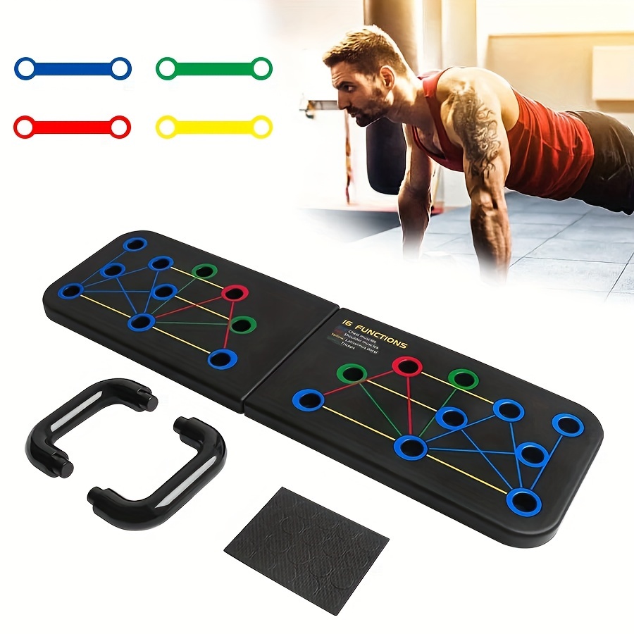 1 Set Multifunctional Push Up Board With Handles Workout Equipment For