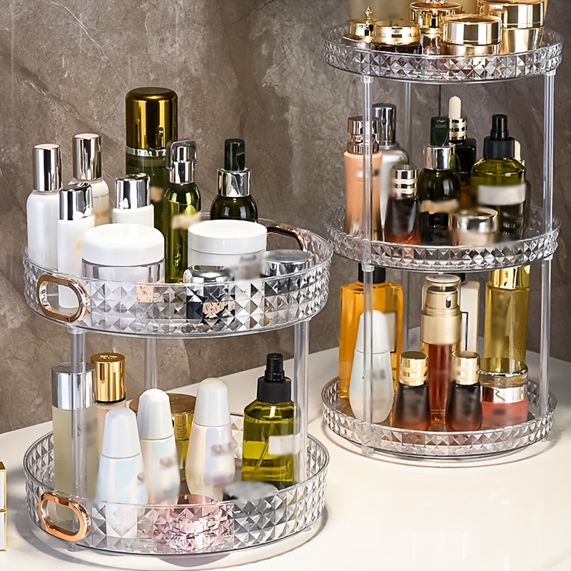 Organizador De Cosmeticos Perfumes Cremas Cosmetic storage box Rack De Baño  tocador, Moda de Mujer