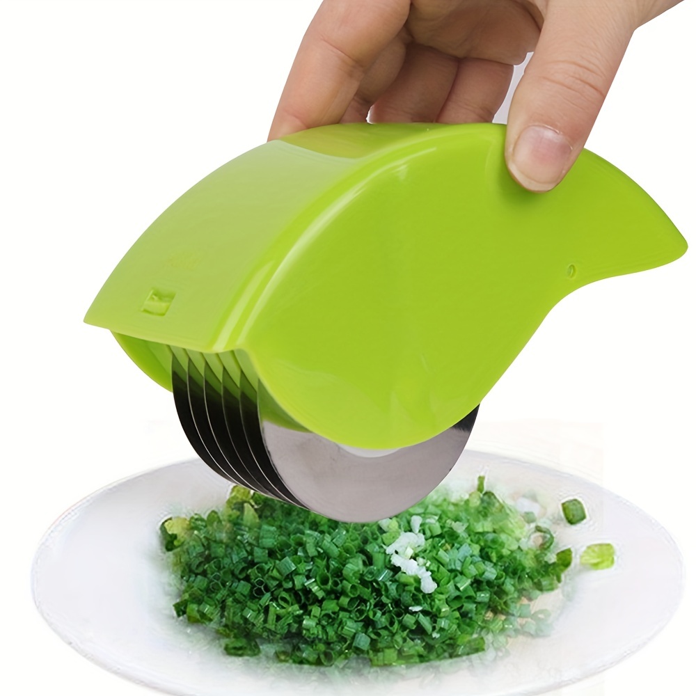 1pc, Scallion Slicer, Onion Slicer, Green Onion Shredder, Plum Blossom  Scallion Shredder, Stainless Steel Scallion Cutter, Creative Vegetable  Slicer