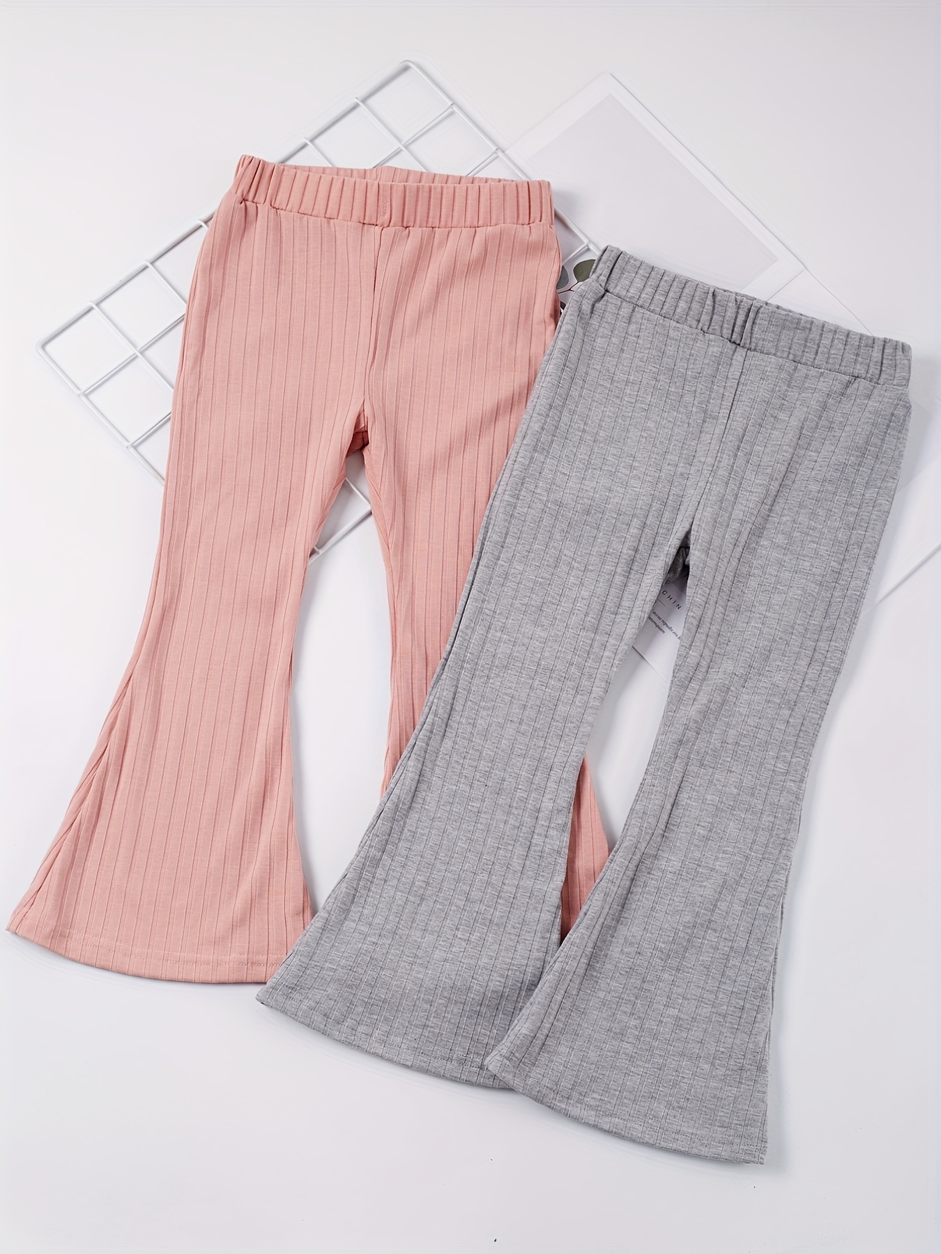 Women's Pants High Pinstripe Flare Pants - Temu