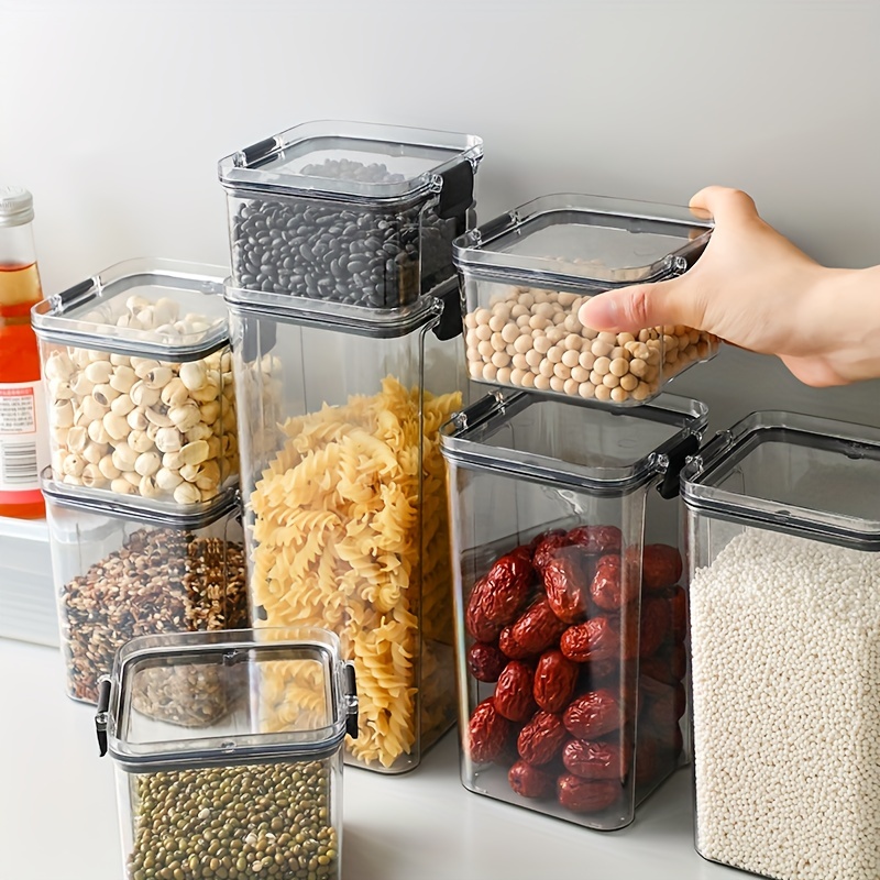 Airtight Food Containers Plastic Kitchen Storage Containers Food Storage Boxes, Size: 950 ml