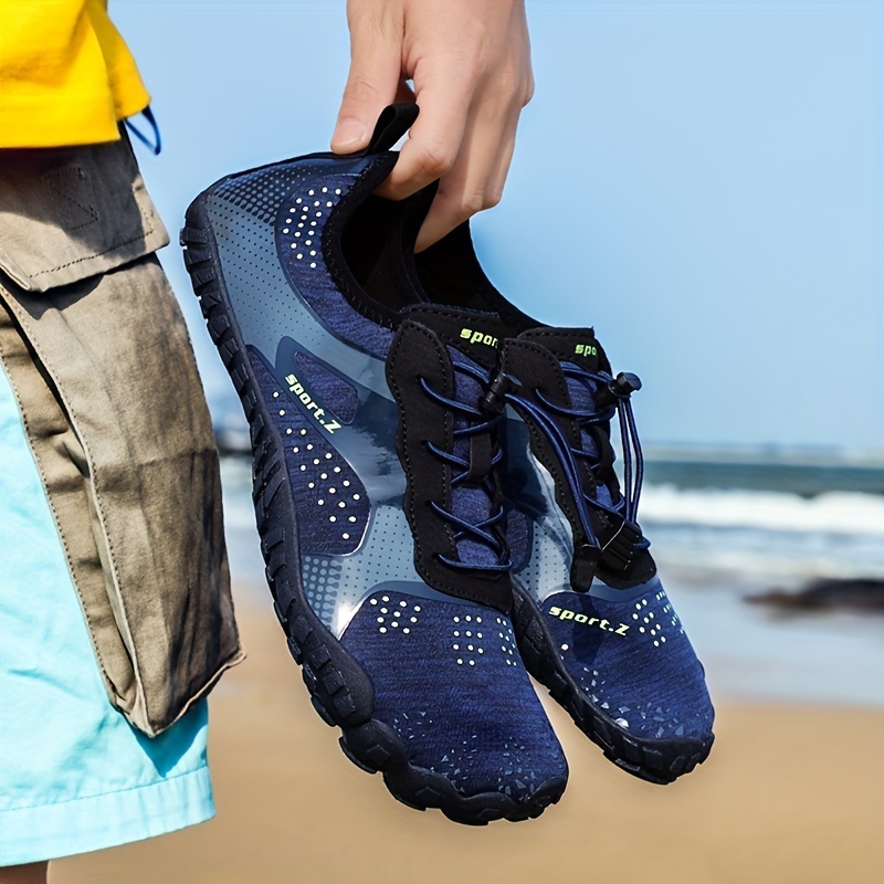 Zapatos de Agua niño Bebe Zapatos de Natación Descalzo Aqua Calcetines  Piscina Playa Césped Parque acuático Vacacionado en Varias,Pulpo Azul,32/33  maxjardin