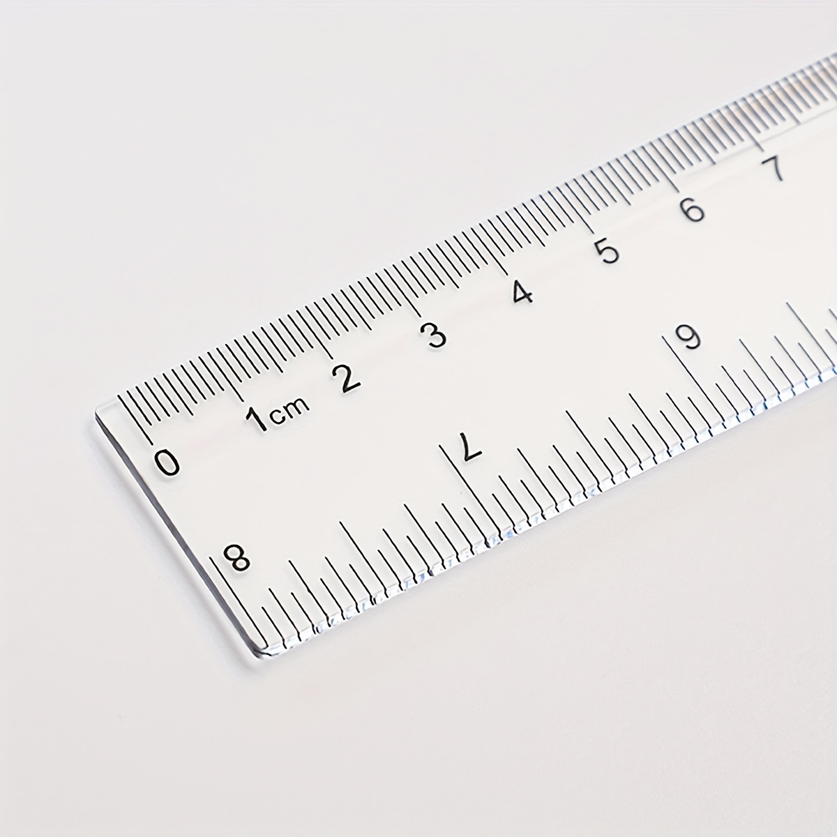 Plastic Transparent Ruler Drawing Drawing Art Tool Student - Temu