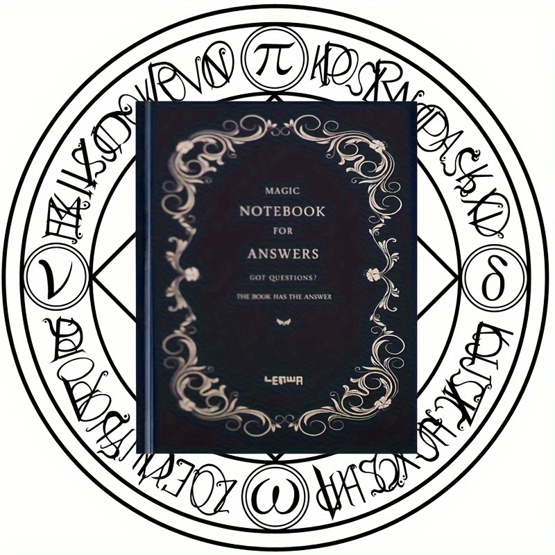 4 Answer Book Notebook - Inner Destiny Guidance Magic Find Your Answer