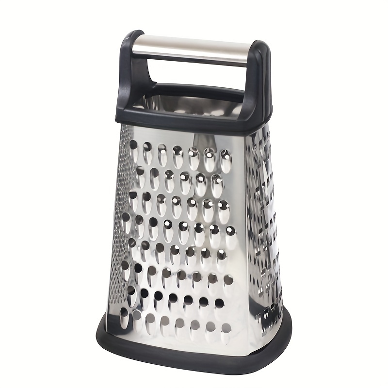 Large Four-side Box Box Grater Stainless Steel Manual Vegetable Cheese  Grater Manual Grater Kitchen Accessories