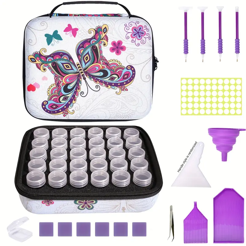 Diamond Painting Storage Containers With Tools Accessories - Temu