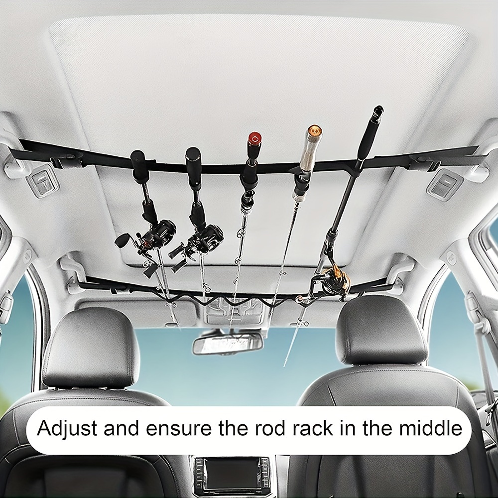 1pc Fishing Rod Fixing Holder, Multifunctional Fishing Pole Storage Bag,  Suitable For Car